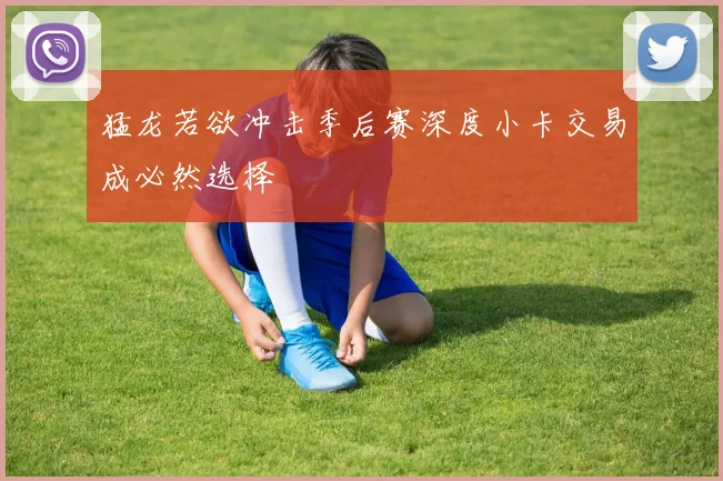 猛龙若欲冲击季后赛深度小卡交易成必然选择